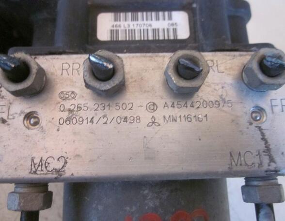 Abs Hydraulic Unit MITSUBISHI Colt VI (Z2A, Z3A)