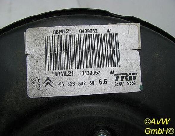 Brake Booster CITROËN C2 (JM_)