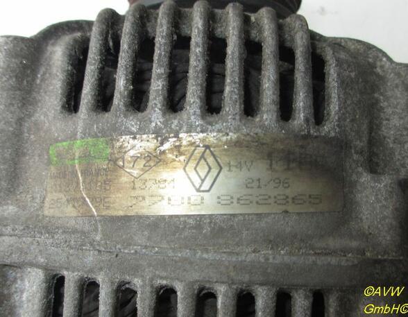 Dynamo (Alternator) RENAULT Megane I Coach (DA0/1)