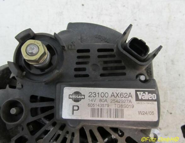 Alternator NISSAN Micra III (K12)