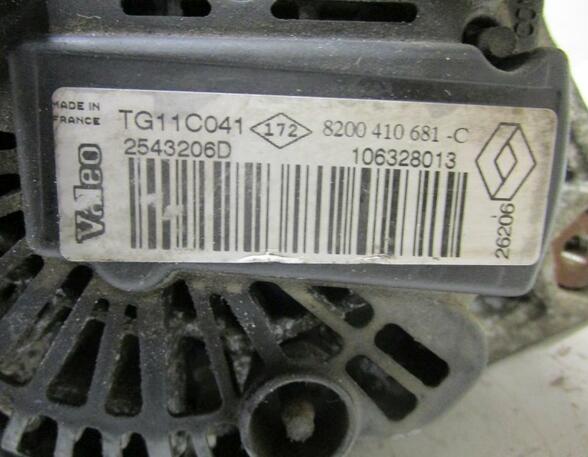 Dynamo (Alternator) RENAULT Megane II (BM0/1, CM0/1)