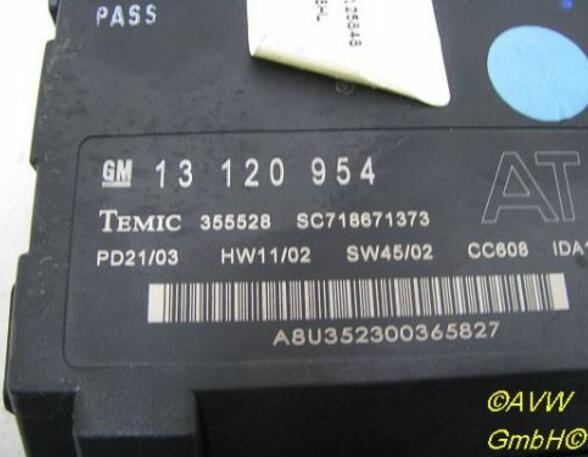 Sicherungskasten mit Steuergerät OPEL VECTRA C 1.8 16V 90 KW
