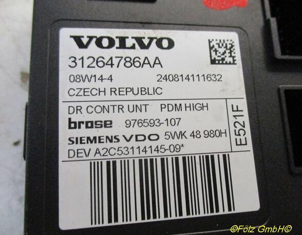 Elektrische motor raamopener VOLVO V50 (MW)