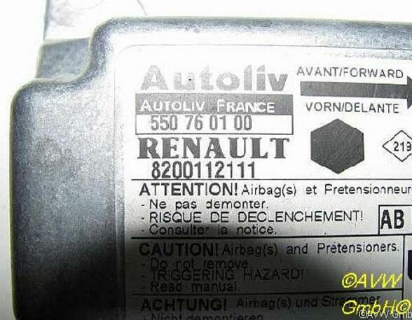 Airbag Control Unit RENAULT Kangoo (KC0/1)