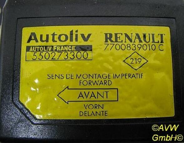 Regeleenheid airbag RENAULT Twingo I (C06)