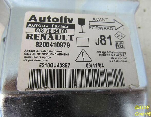 Airbag Control Unit RENAULT Espace IV (JK0/1)