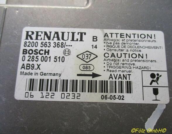 Regeleenheid airbag RENAULT Clio III (BR0/1, CR0/1)