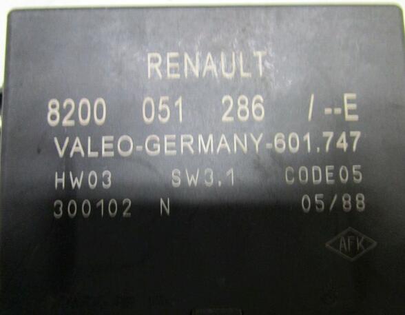 Parking Aid Control Unit RENAULT Laguna II Grandtour (KG0/1)