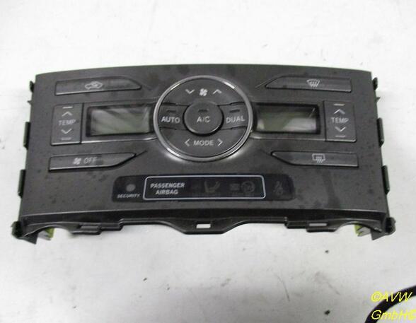 Heating & Ventilation Control Assembly TOYOTA Auris (ADE15, NDE15, NRE15, ZRE15, ZZE15)