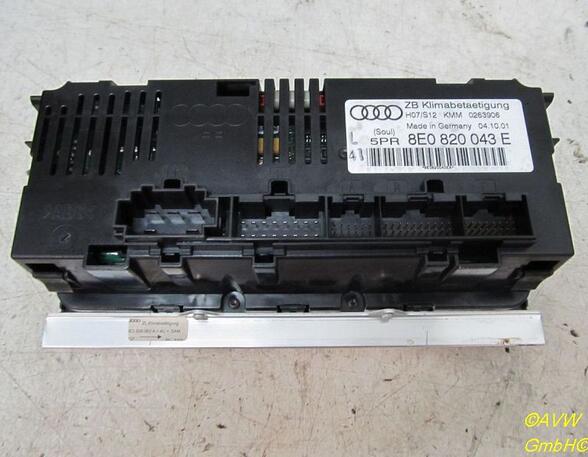 Heating & Ventilation Control Assembly AUDI A4 Avant (8E5, B6)