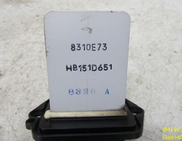 Resistor Interior Blower MAZDA 2 (DE_, DH_)