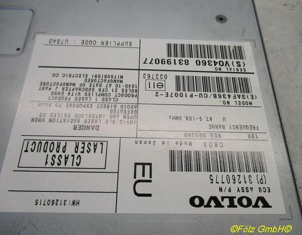 CD-Wechsler 3AF436B/CU-p1007E-2 VOLVO V50 (MW) 1.6 D 81 KW