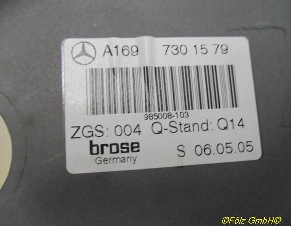 Window Lift MERCEDES-BENZ B-Klasse (W245)