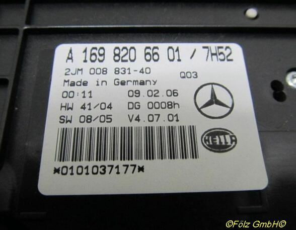 Interior Light MERCEDES-BENZ A-Klasse (W169)