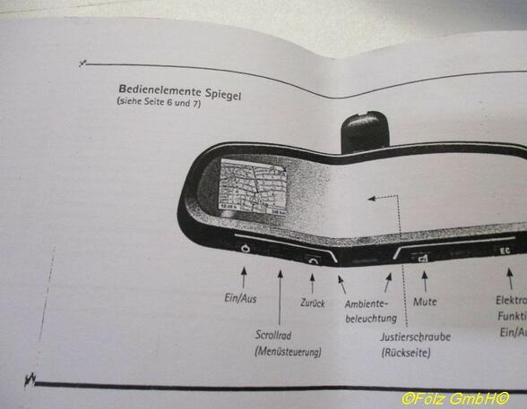 Innenspiegel Navigationssystem ohne Fernbedienung KIA CEE D SW (ED) 1.6 CRDI 115 85 KW