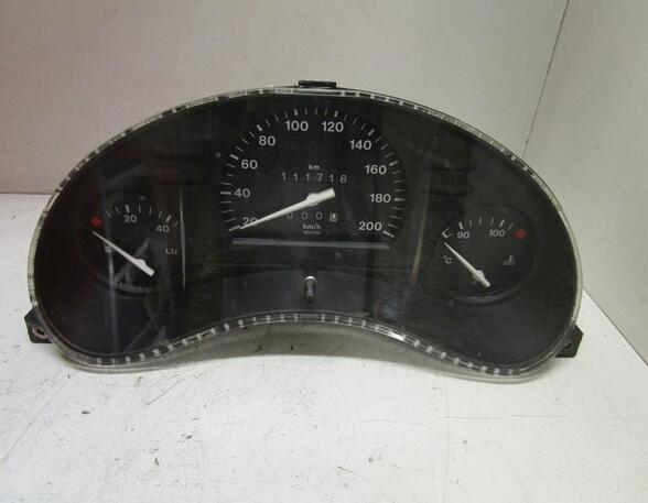 Instrumentenkombination Tacho W=1150  111716 km OPEL CORSA B (73_  78_  79_) 1.2I 33 KW