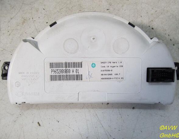 Instrument Cluster CITROËN C2 (JM_)