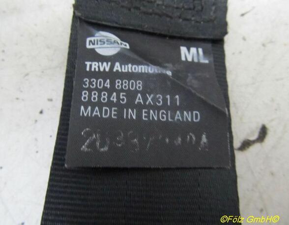 Safety Belts NISSAN Micra III (K12)