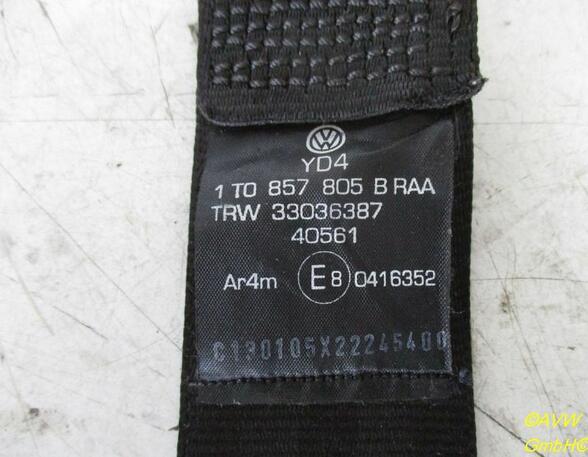 Safety Belts VW Touran (1T1, 1T2)