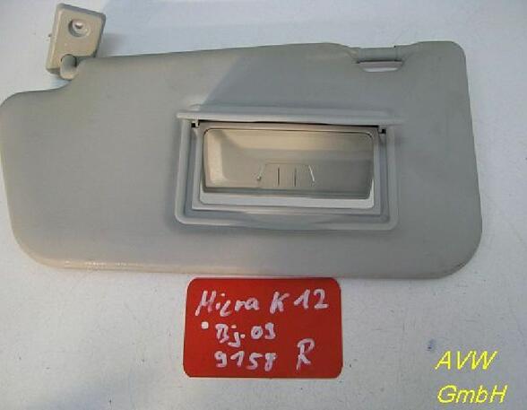 Sun Visor NISSAN Micra III (K12)