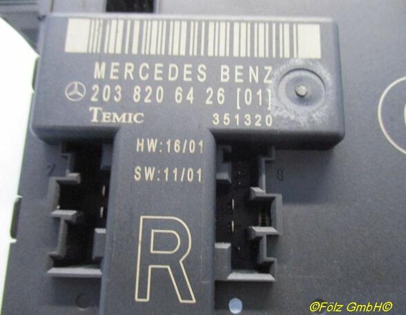 Door Closing Control Unit MERCEDES-BENZ C-Klasse Coupe (CL203)