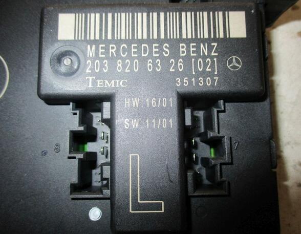 Door Closing Control Unit MERCEDES-BENZ C-Klasse Coupe (CL203)