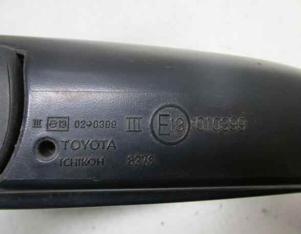 Wing (Door) Mirror TOYOTA Yaris (NCP1, NLP1, SCP1)