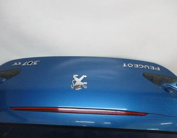 Boot (Trunk) Lid PEUGEOT 307 CC (3B)