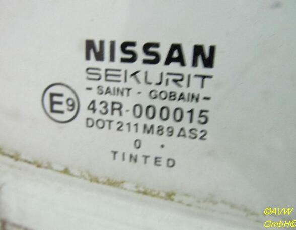 Door Glass NISSAN Almera Tino (V10)