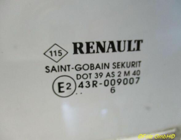 Door Glass RENAULT Clio III (BR0/1, CR0/1)