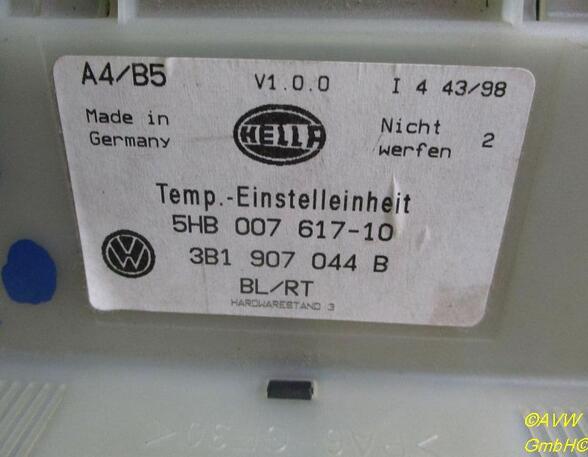 Bedienelement  Klimaanlage CLIMAtronic VW GOLF IV (1J1) 1.8 92 KW