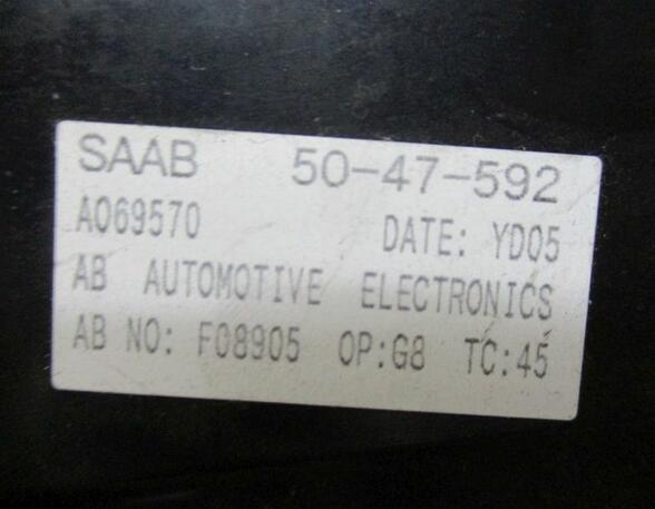 Bedienelement  Klimaanlage  SAAB 9-5 (YS3E) 2.3 TURBO 184 KW