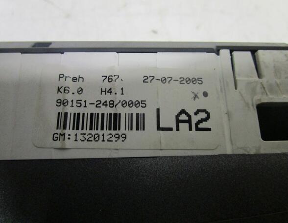 Air Conditioning Control Unit OPEL Astra H GTC (L08)