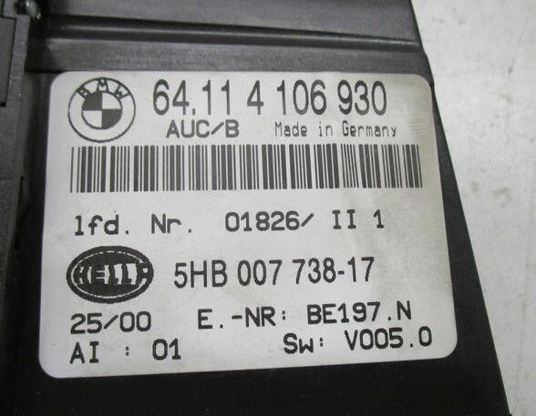 Air Conditioning Control Unit BMW 3er Touring (E46)