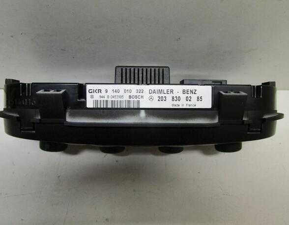 Air Conditioning Control Unit MERCEDES-BENZ C-Klasse T-Model (S203)