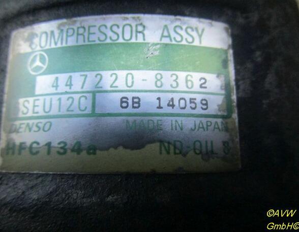 Air Conditioning Compressor MERCEDES-BENZ A-Klasse (W168)