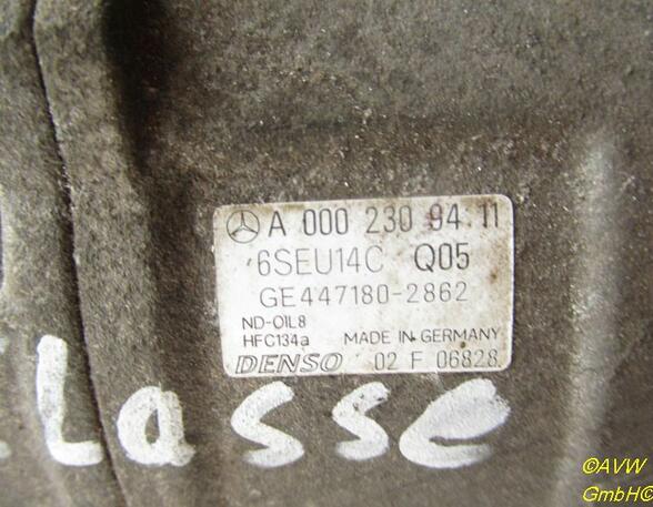 Airco Compressor MERCEDES-BENZ A-Klasse (W168)