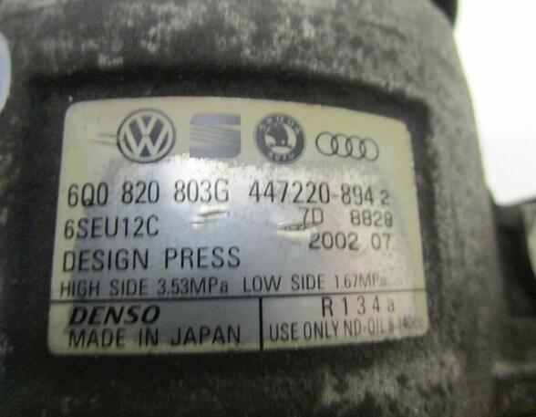 Air Conditioning Compressor VW Polo (9N)