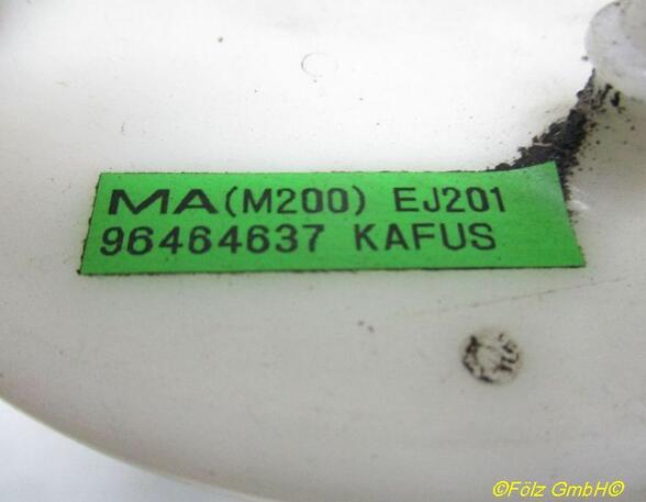 Kraftstoffpumpe  CHEVROLET MATIZ (M200  M250) 1.0 49 KW