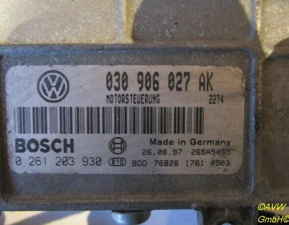 Steuergerät Motor Satz mit Transponder und Wegfahrsperre SEAT AROSA (6H) 1.0 37 KW