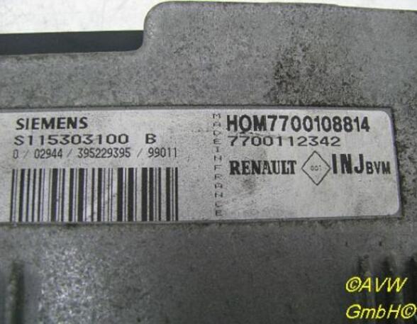 Engine Management Control Unit RENAULT Clio II (BB, CB)