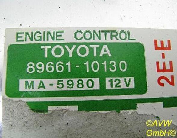 Engine Management Control Unit TOYOTA Starlet (P8)