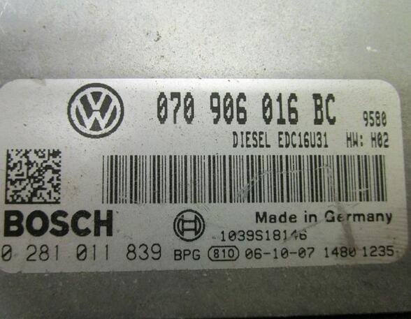 Engine Management Control Unit VW Touareg (7L6, 7L7, 7LA)