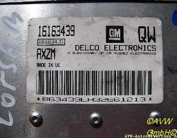 Control unit for engine OPEL CORSA B (S93)