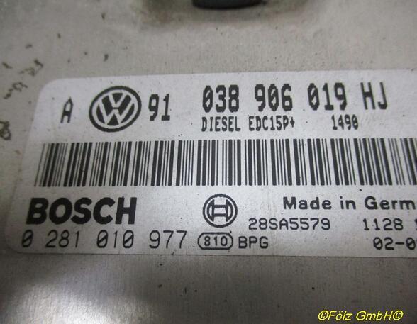 Control unit for engine VW GOLF IV (1J1)