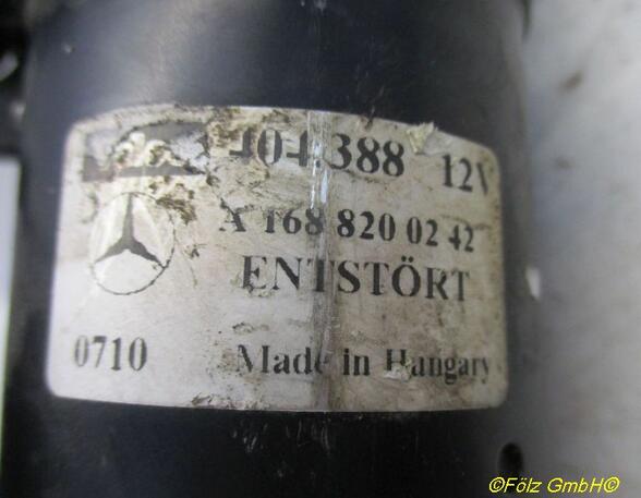 Wiper Motor MERCEDES-BENZ A-Klasse (W168)