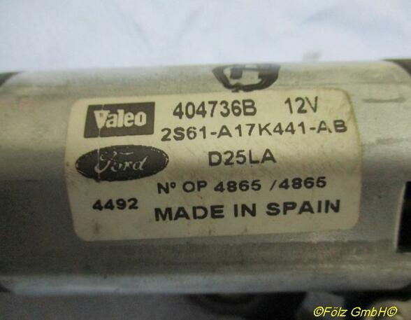 Wiper Motor FORD Fusion (JU)