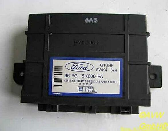 Central Locking System Control Unit FORD Fiesta IV (JA, JB)