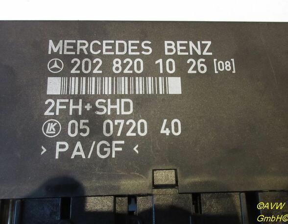 Power window control unit MERCEDES-BENZ C-Klasse (W202)