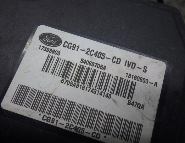 ABS-Regler CG91-2C405-CD FORD S-MAX WA6 2.0 TDCi 103 kW 140 PS 05.2006-12.2014